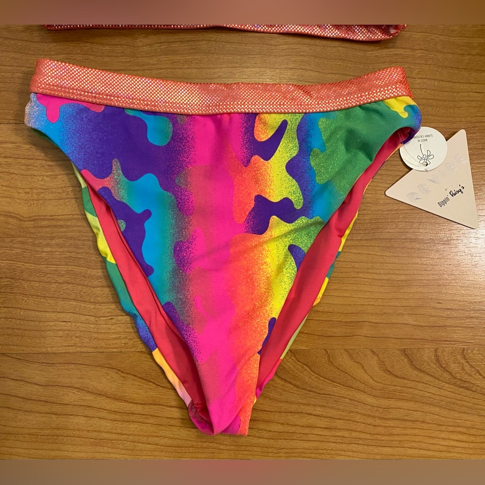 Dippin Daisy’s Ultra Bikini Bottom - Electric Camo